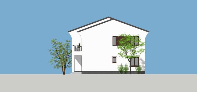 15.3米X11.5米二層新中式別墅設(shè)計圖，帶活動室和健身房，造價40萬，在家也能運動！