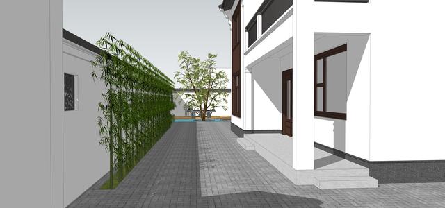 15.3米X11.5米二層新中式別墅設(shè)計圖，帶活動室和健身房，造價40萬，在家也能運動！