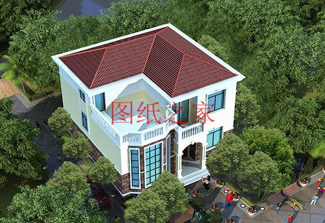 分享4套農(nóng)村二層別墅，占地120平方米左右，造價不到20萬，經(jīng)濟又實用！