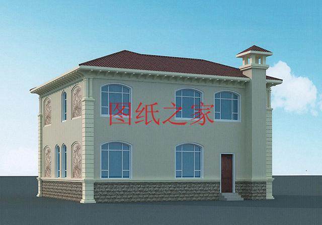 分享4套農(nóng)村二層別墅，占地120平方米左右，造價不到20萬，經(jīng)濟又實用！