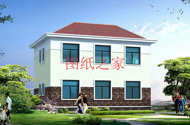 分享4套農(nóng)村二層別墅，占地120平方米左右，造價不到20萬，經(jīng)濟又實用！