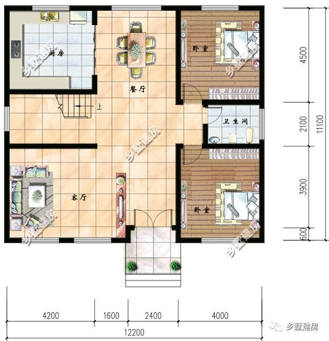 推薦兩款12X11米二層農(nóng)村自建房，不僅造價(jià)經(jīng)濟(jì)還顏值逆天，誰建誰知道！