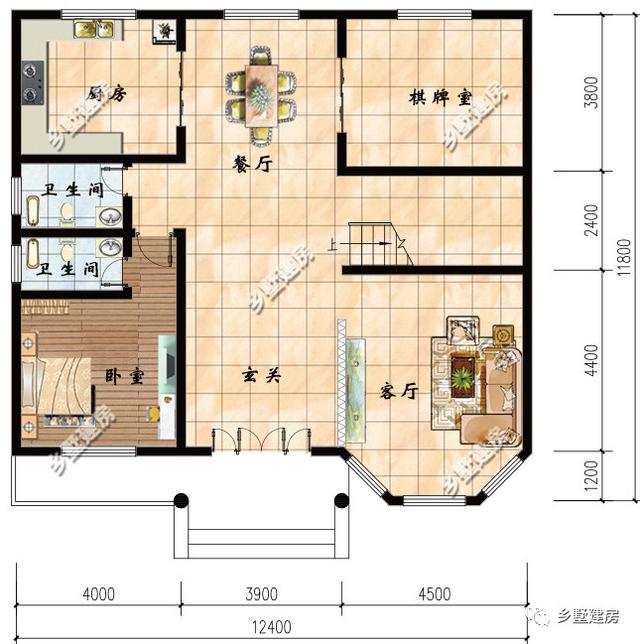 推薦兩款12X11米二層農(nóng)村自建房，不僅造價(jià)經(jīng)濟(jì)還顏值逆天，誰建誰知道！