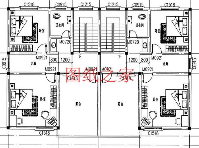 宅基地面積有限可以建雙拼別墅，每戶造價不到30萬，經(jīng)濟又實用，父母也可以跟著享福！