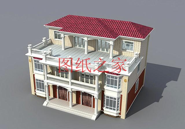 宅基地面積有限可以建雙拼別墅，每戶造價不到30萬，經(jīng)濟又實用，父母也可以跟著享福！