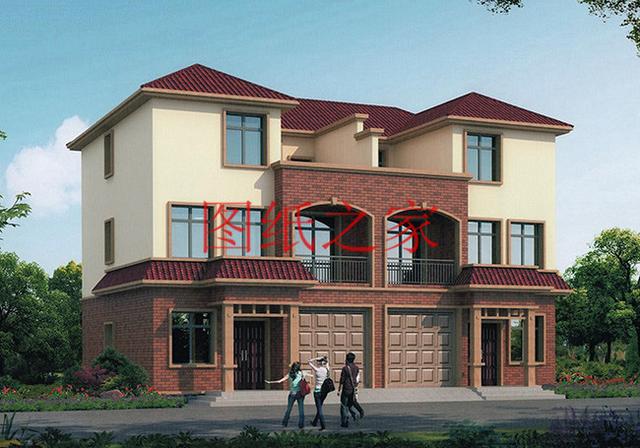 宅基地面積有限可以建雙拼別墅，每戶造價不到30萬，經(jīng)濟又實用，父母也可以跟著享福！