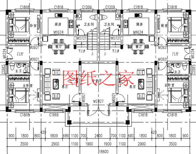 宅基地面積有限可以建雙拼別墅，每戶造價不到30萬，經(jīng)濟又實用，父母也可以跟著享福！
