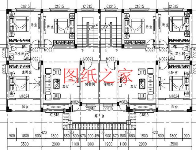 宅基地面積有限可以建雙拼別墅，每戶造價不到30萬，經(jīng)濟又實用，父母也可以跟著享福！