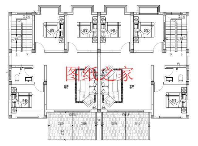 宅基地面積有限可以建雙拼別墅，每戶造價不到30萬，經(jīng)濟又實用，父母也可以跟著享福！