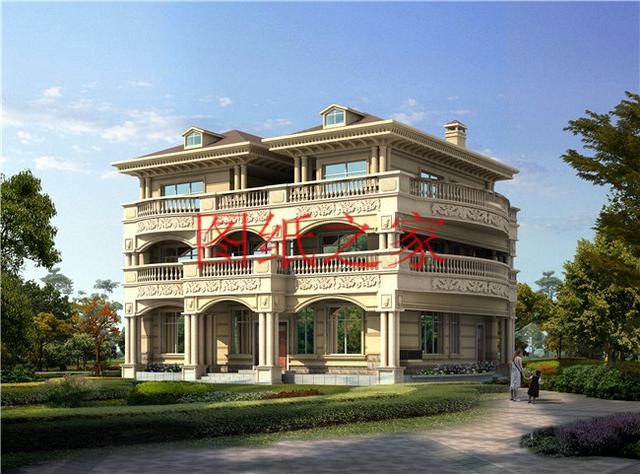 推薦2套三層別墅，豪華大氣、非同凡響，周圍鄰居都羨慕！