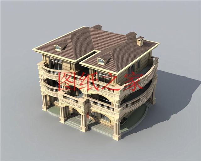 推薦2套三層別墅，豪華大氣、非同凡響，周圍鄰居都羨慕！