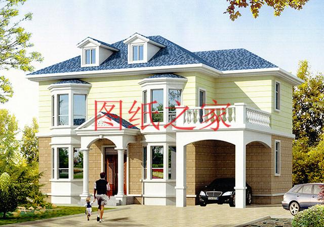 推薦4套小戶型二層別墅，占地100平米，經(jīng)濟實用造價低，值得收藏！