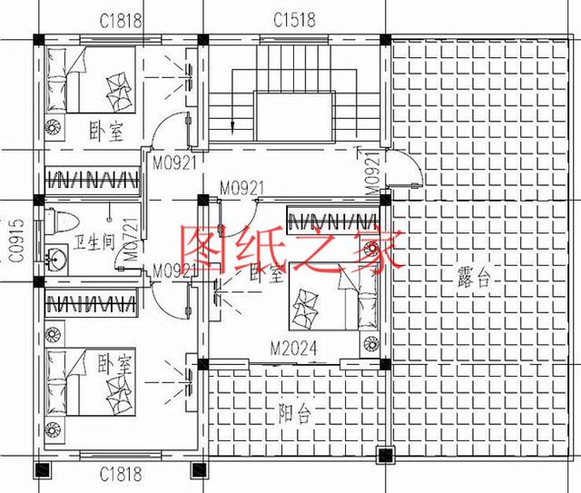 推薦4套小戶型二層別墅，占地100平米，經(jīng)濟實用造價低，值得收藏！