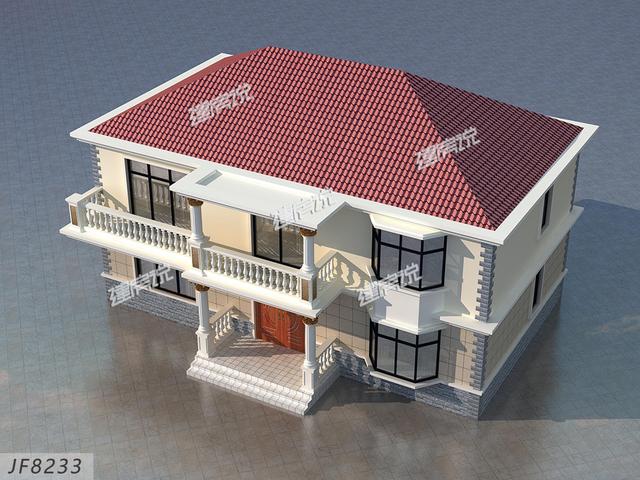 三棟農(nóng)村二層別墅設(shè)計(jì)圖，精致漂亮，實(shí)用，見過的人都說好，好戶型錯(cuò)過可惜了