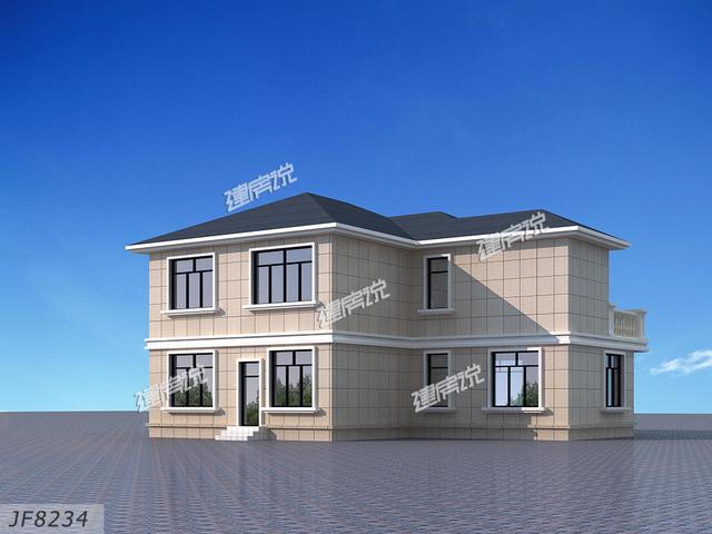 三棟農(nóng)村二層別墅設(shè)計(jì)圖，精致漂亮，實(shí)用，見過的人都說好，好戶型錯(cuò)過可惜了