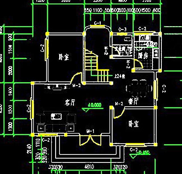 兩層簡(jiǎn)約實(shí)用二層別墅設(shè)計(jì)圖，造價(jià)低，是你想要的那一款！
