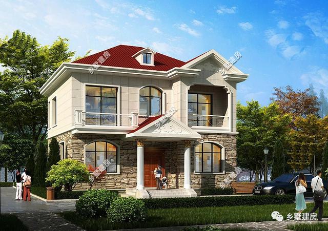 2款11X12米農(nóng)村自建房，精美別致，第二款只要20萬！