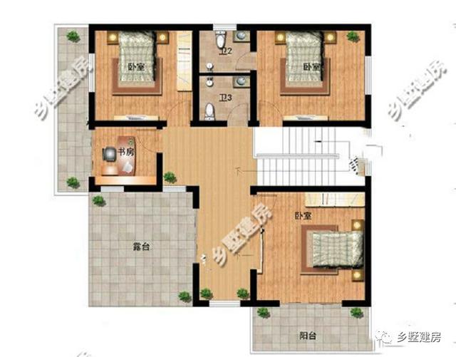 2款11X12米農(nóng)村自建房，精美別致，第二款只要20萬！