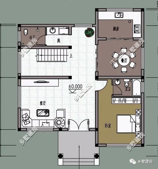 2款11X12米農(nóng)村自建房，精美別致，第二款只要20萬！