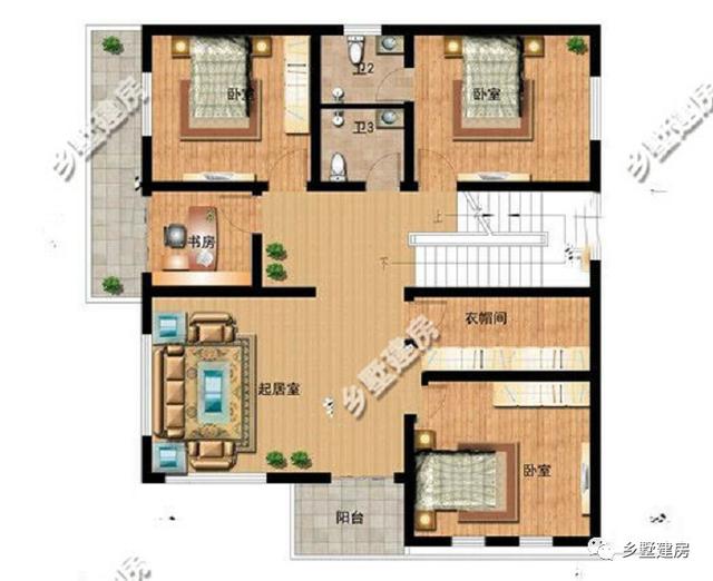 2款11X12米農(nóng)村自建房，精美別致，第二款只要20萬！