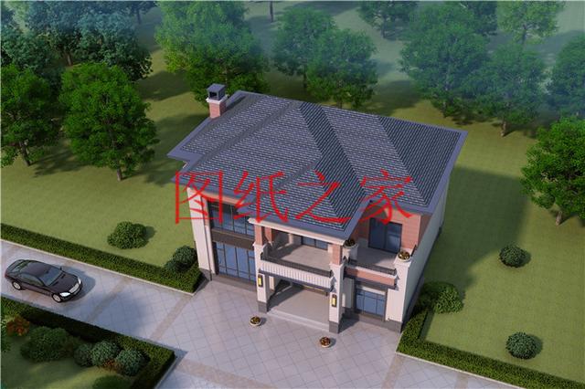 占地160平方米左右的農(nóng)村二層自建房，精致美觀又實(shí)用，年輕人也喜歡！