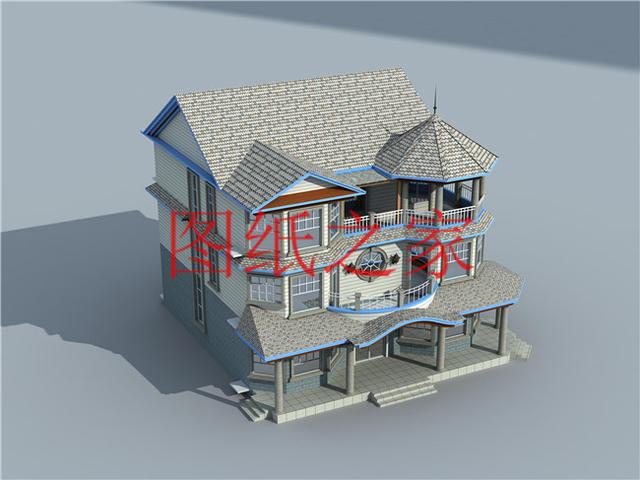 大戶型的農(nóng)村三層別墅，經(jīng)典設計永不過時，滿足你一輩子的需求！