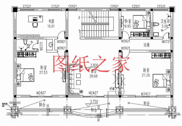 大戶型的農(nóng)村三層別墅，經(jīng)典設計永不過時，滿足你一輩子的需求！