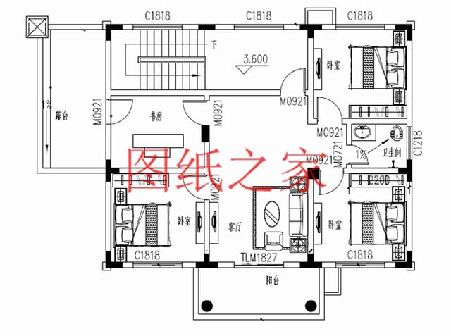 占地110平米左右的5套二層自建別墅，美觀實(shí)用，只要二三十萬就能實(shí)現(xiàn)別墅夢(mèng)