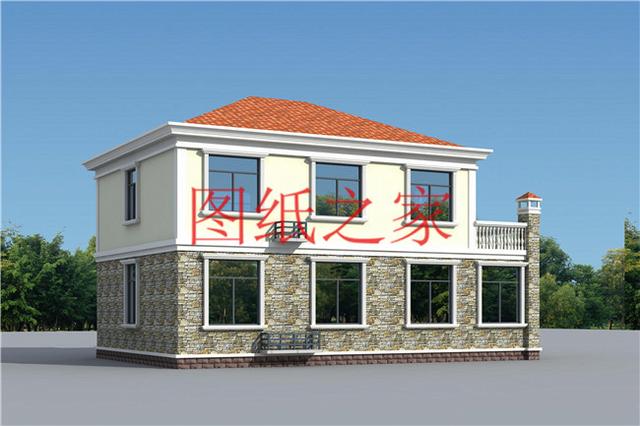 占地110平米左右的5套二層自建別墅，美觀實(shí)用，只要二三十萬就能實(shí)現(xiàn)別墅夢(mèng)