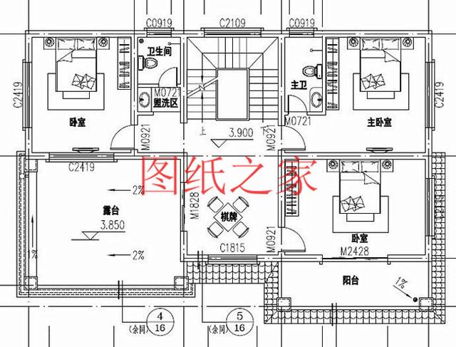 推薦5套美觀大方的二層別墅，讓你一見(jiàn)傾心，就想回家建一棟！