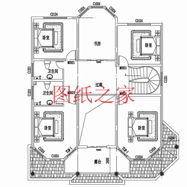 推薦5套美觀大方的二層別墅，讓你一見(jiàn)傾心，就想回家建一棟！