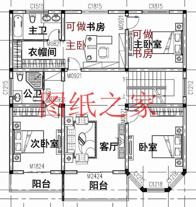 新穎別致的二層農村別墅，占地130平米，蓋起來絕對有面子！