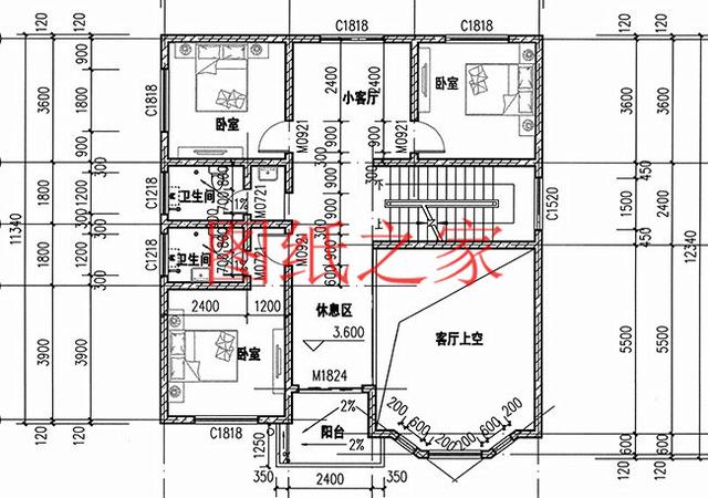 新穎別致的二層農村別墅，占地130平米，蓋起來絕對有面子！