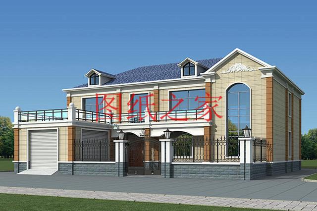 大宅基地就要蓋大房子，豪華氣派二層別墅，在村里倍兒有面子！