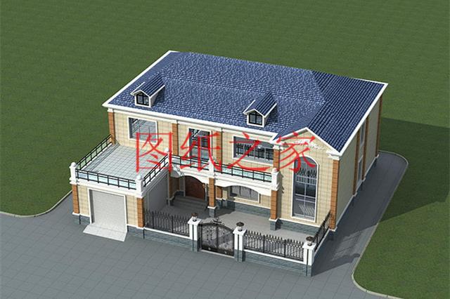 大宅基地就要蓋大房子，豪華氣派二層別墅，在村里倍兒有面子！