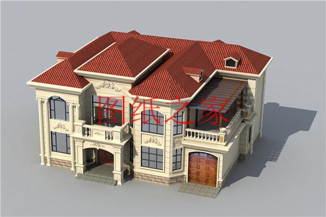 大宅基地就要蓋大房子，豪華氣派二層別墅，在村里倍兒有面子！