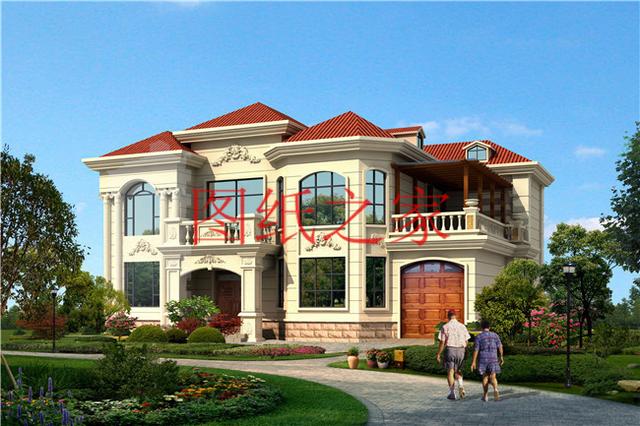 大宅基地就要蓋大房子，豪華氣派二層別墅，在村里倍兒有面子！