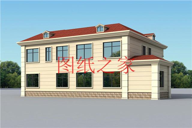 大宅基地就要蓋大房子，豪華氣派二層別墅，在村里倍兒有面子！