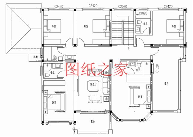 大宅基地就要蓋大房子，豪華氣派二層別墅，在村里倍兒有面子！