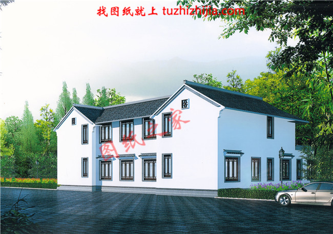 5套四合院別墅設(shè)計(jì)圖，現(xiàn)代與中式結(jié)合，秒殺歐式別墅！