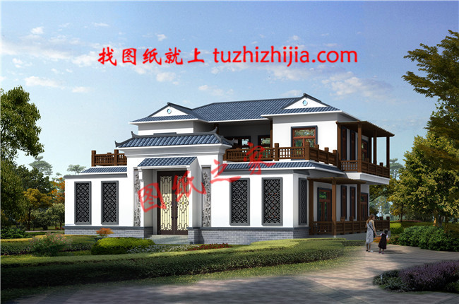 5套四合院別墅設(shè)計(jì)圖，現(xiàn)代與中式結(jié)合，秒殺歐式別墅！