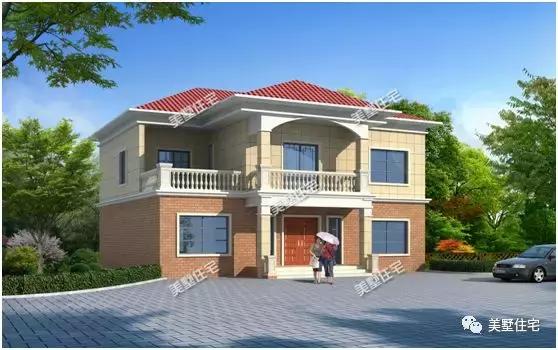 5款農村二層別墅設計圖，內部布局合理舒適，而且外觀時尚美觀，回家建一棟很不錯。