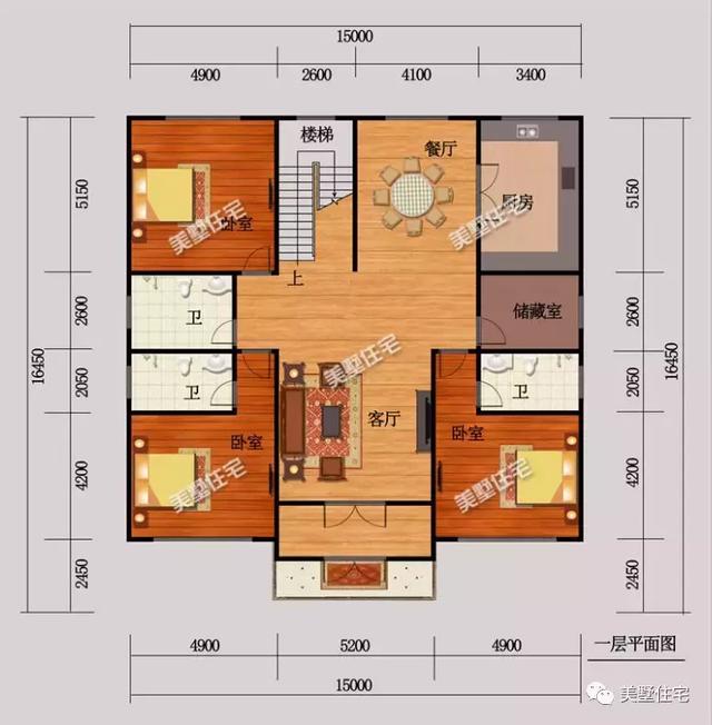5款農村二層別墅設計圖，內部布局合理舒適，而且外觀時尚美觀，回家建一棟很不錯。