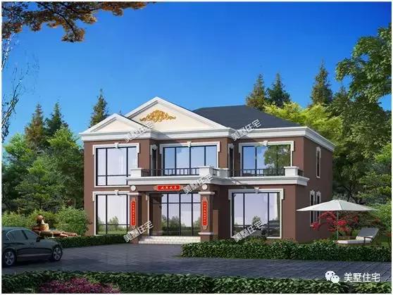 5款農村二層別墅設計圖，內部布局合理舒適，而且外觀時尚美觀，回家建一棟很不錯。