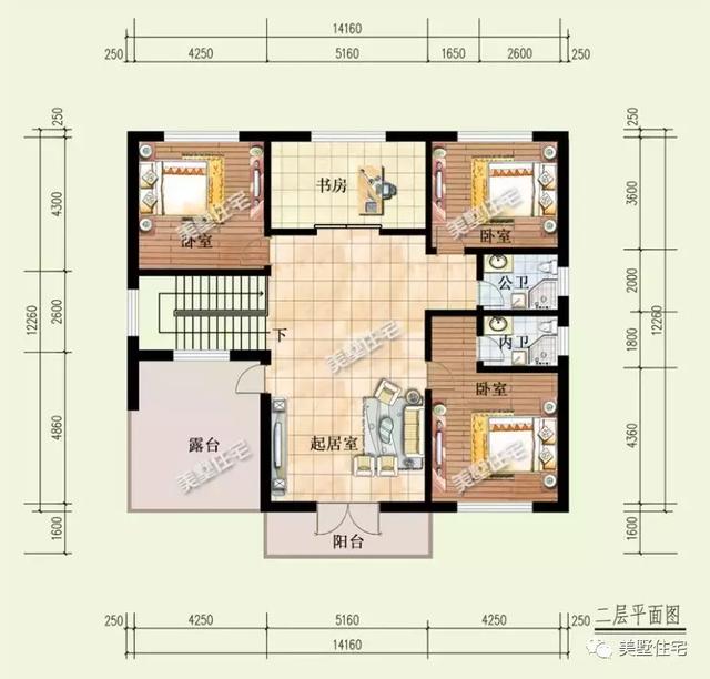 5款農村二層別墅設計圖，內部布局合理舒適，而且外觀時尚美觀，回家建一棟很不錯。