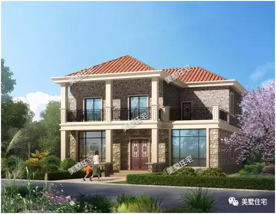 5款農村二層別墅設計圖，內部布局合理舒適，而且外觀時尚美觀，回家建一棟很不錯。