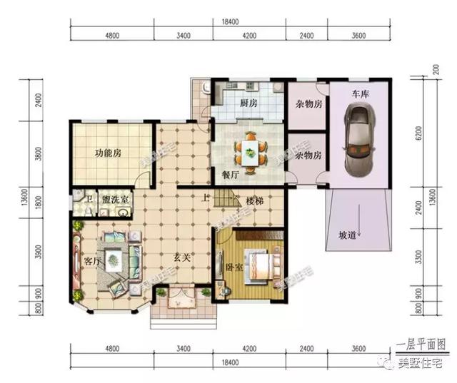 5款農村二層別墅設計圖，內部布局合理舒適，而且外觀時尚美觀，回家建一棟很不錯。