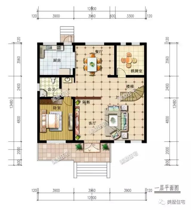 5款農村二層別墅設計圖，內部布局合理舒適，而且外觀時尚美觀，回家建一棟很不錯。