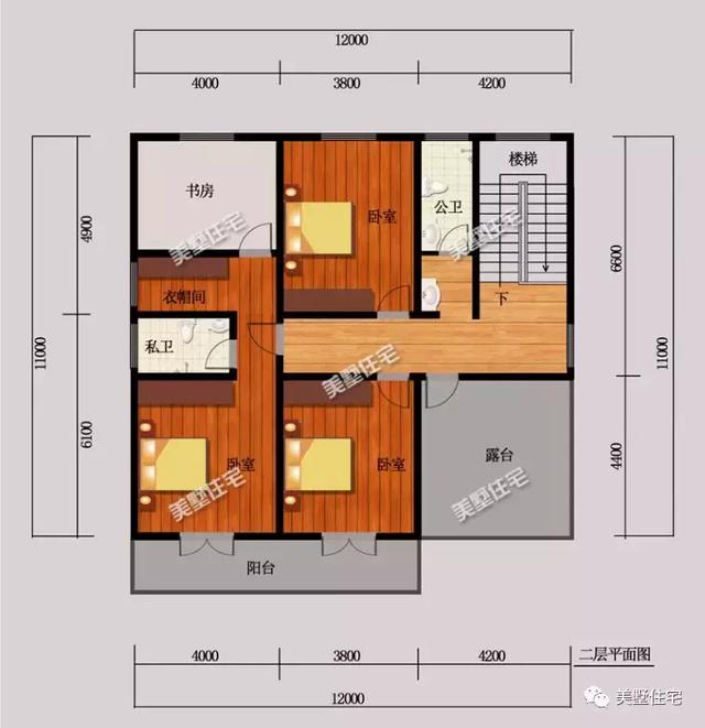 5款農村二層別墅設計圖，內部布局合理舒適，而且外觀時尚美觀，回家建一棟很不錯。