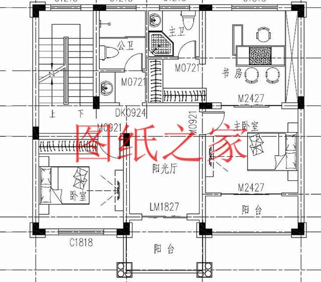 三層農(nóng)村自建房，結(jié)構(gòu)簡(jiǎn)單，造價(jià)低，拿到圖紙就能施工！